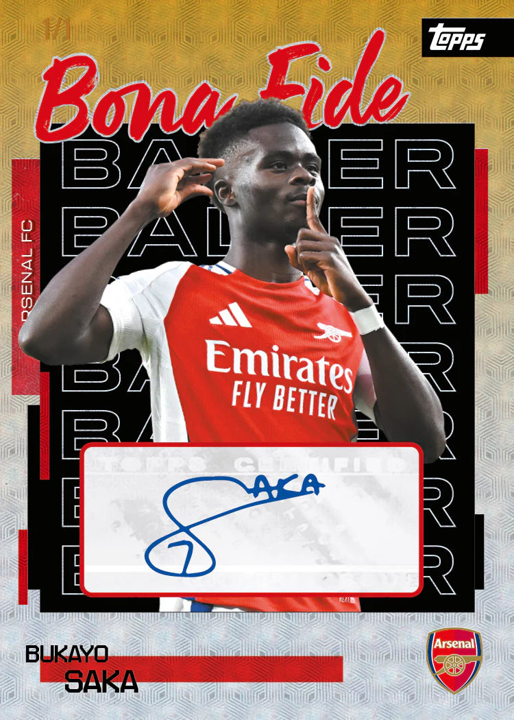 Topps Arsenal 2025-26 Team Set
