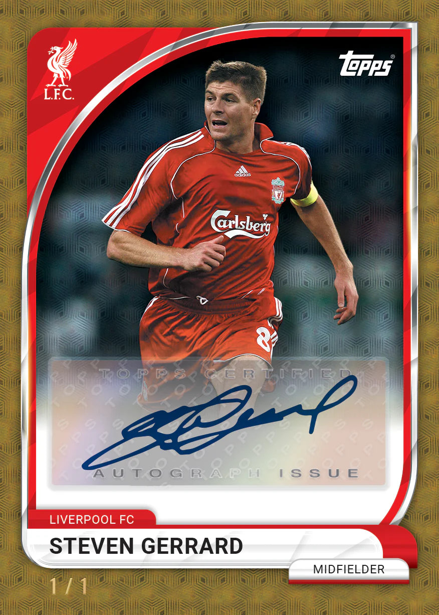 Topps 2025/26 Liverpool Trading Card Collector Tin