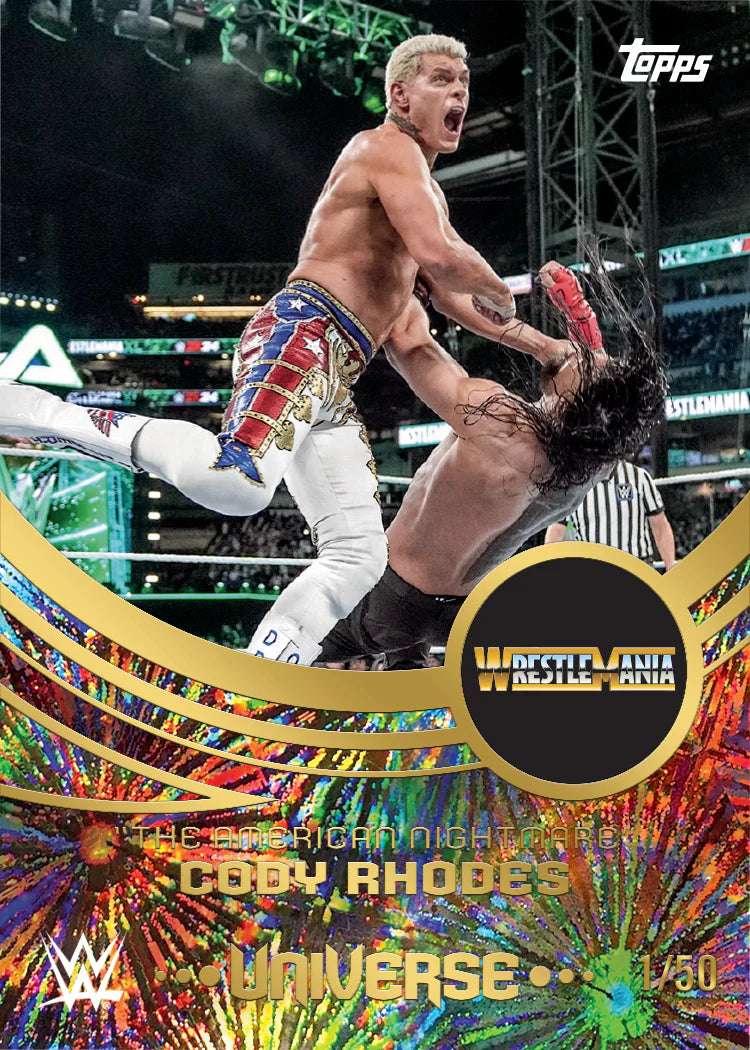 Topps WWE Universe 2025 Value Box Trading Cards