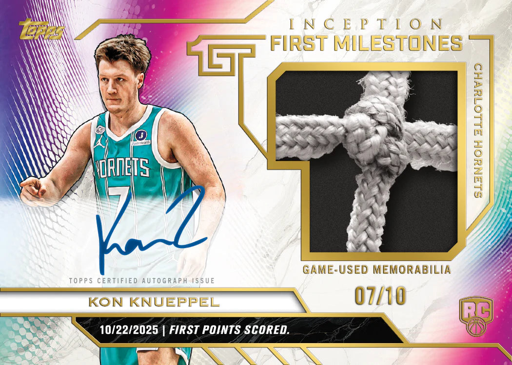 2025-26 Topps Inception Basketball - Hobby Box Trading Cards