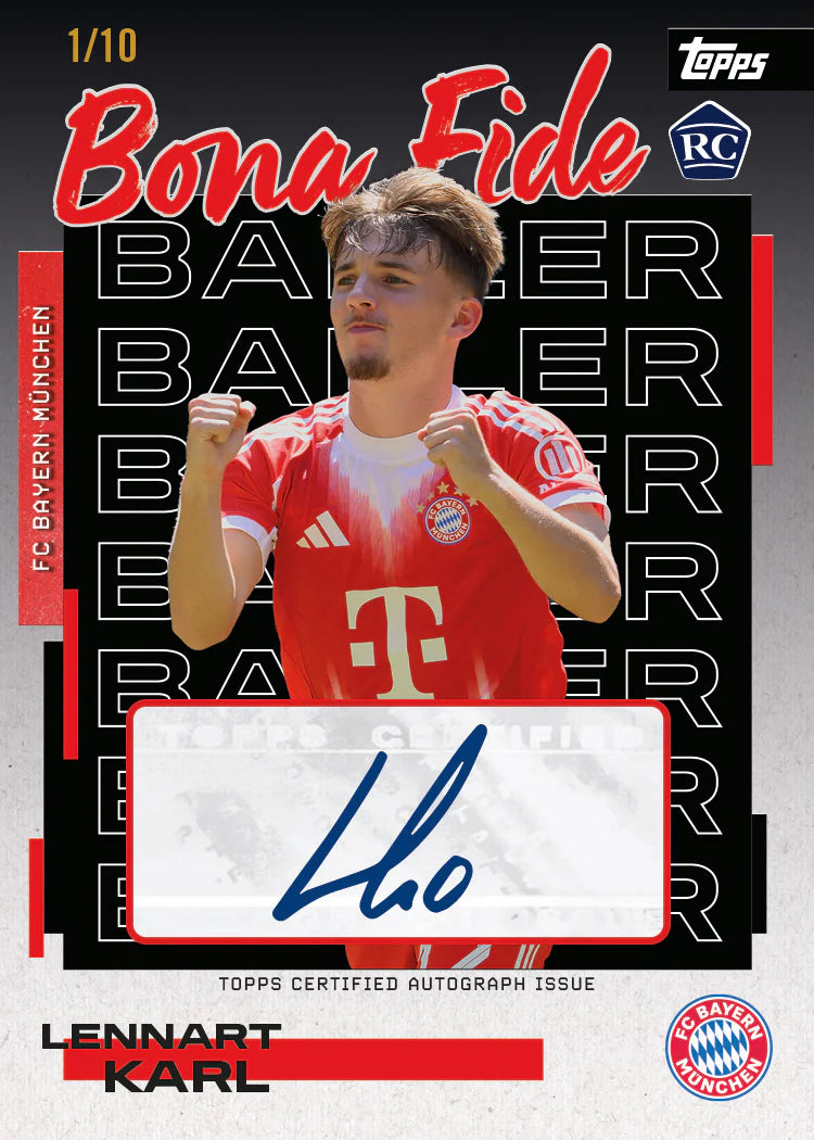 Topps FC Bayern München 2025/26 Team Set Deck Box