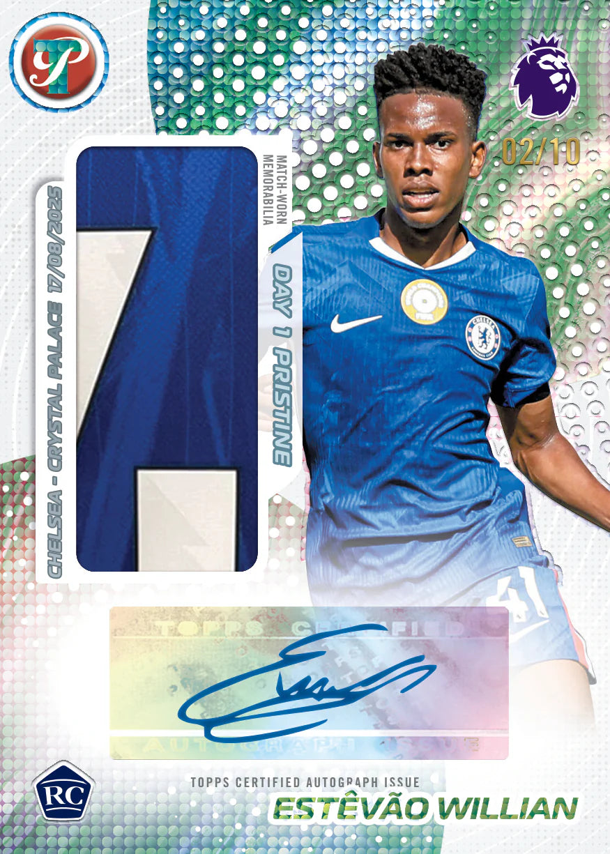 Topps Pristine Premier League 2025/26 Hobby Box Trading Cards