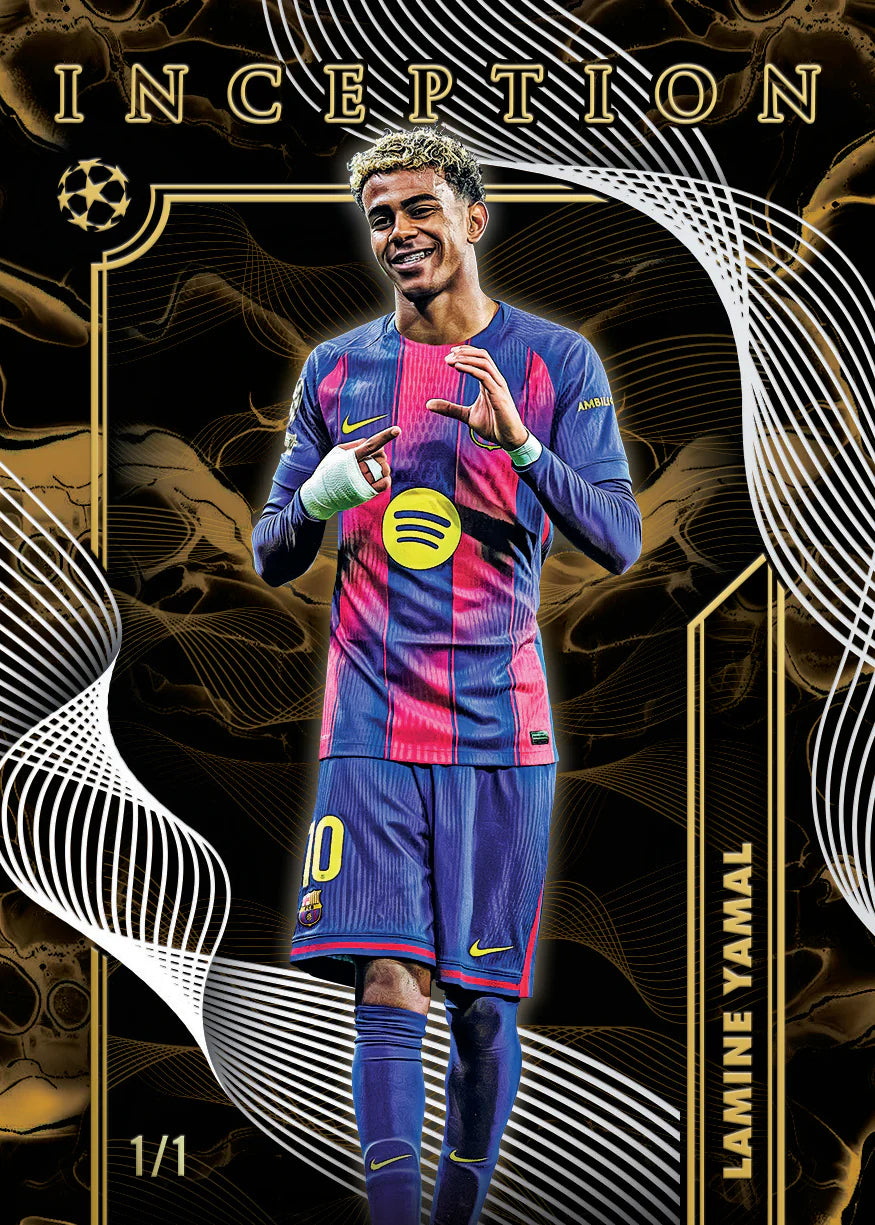 Topps Inception UEFA Club Competitions 2025/26 Hobby Box Trading Cards
