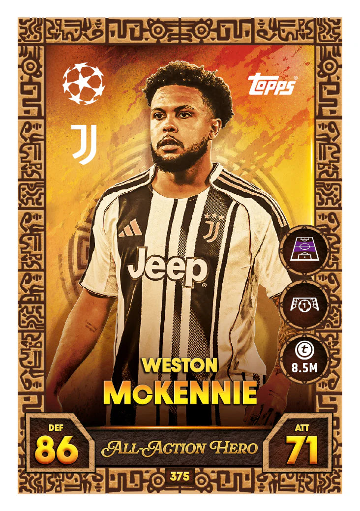 Topps Match Attax 2025/26 Mini Tin Trading Cards