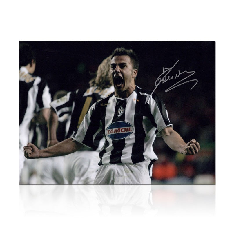 Fabio Cannavaro Signed Juventus Football Photo