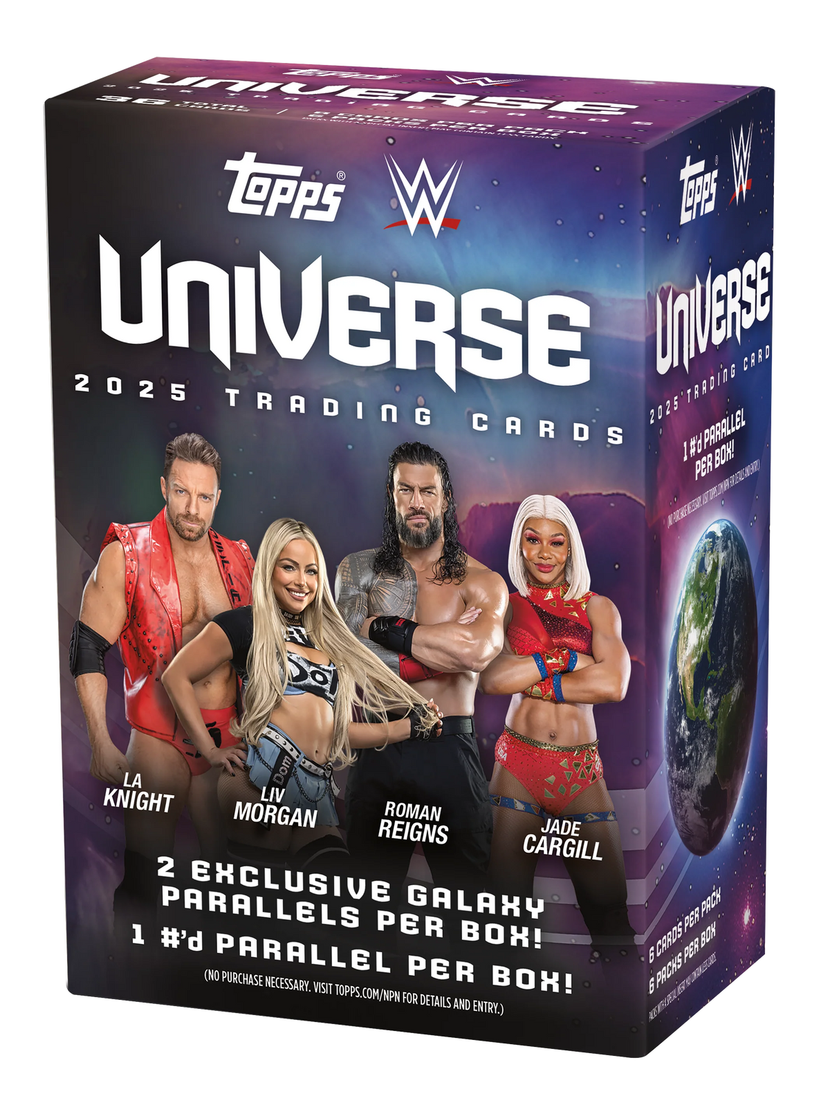 Topps WWE Universe 2025 Value Box Trading Cards
