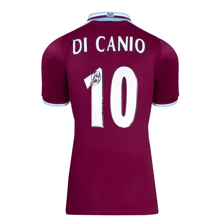 Paolo Di Canio 2000 West Ham United Home Signed Shirt