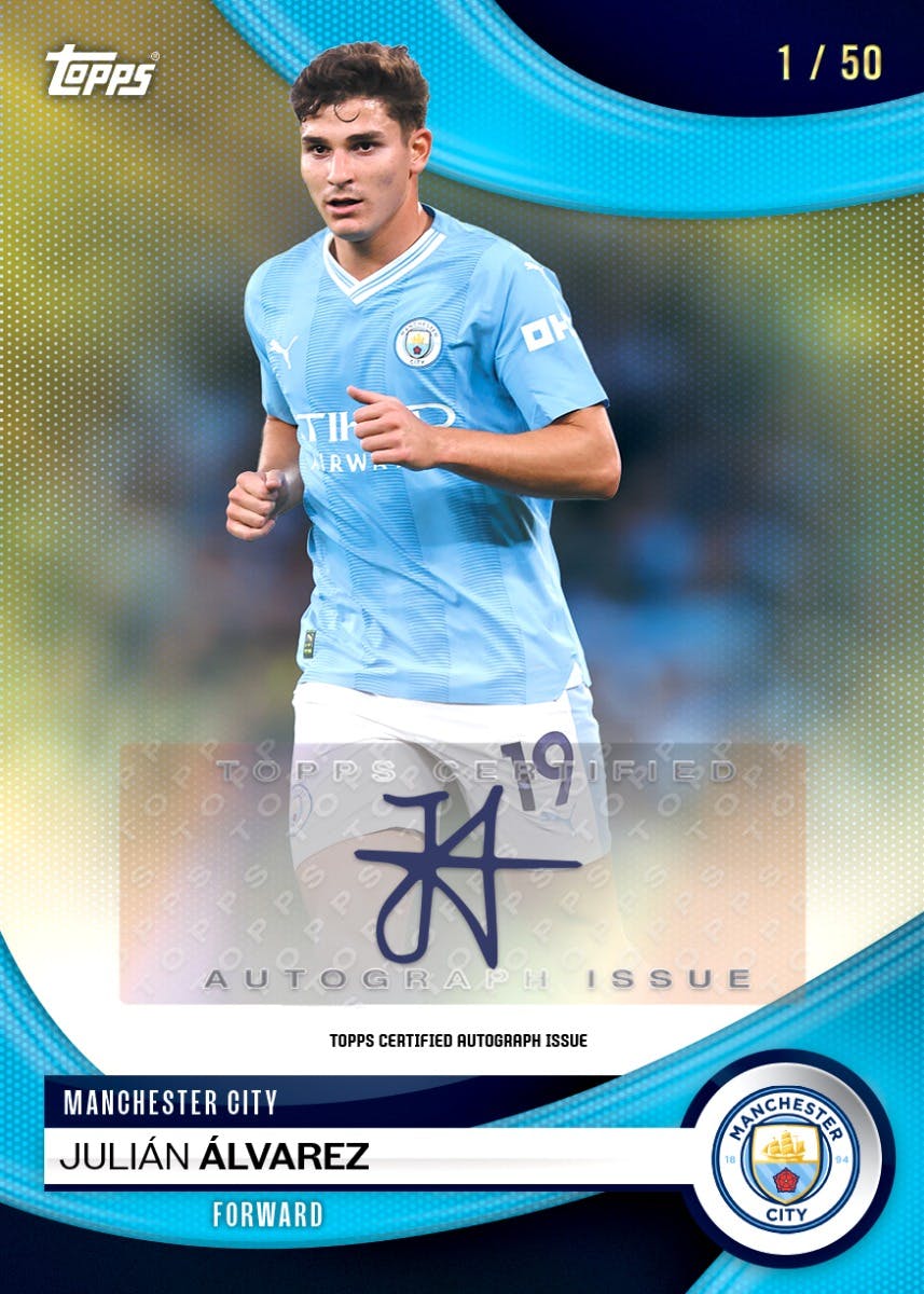 Topps® Manchester City FC Official Team Set 23/24