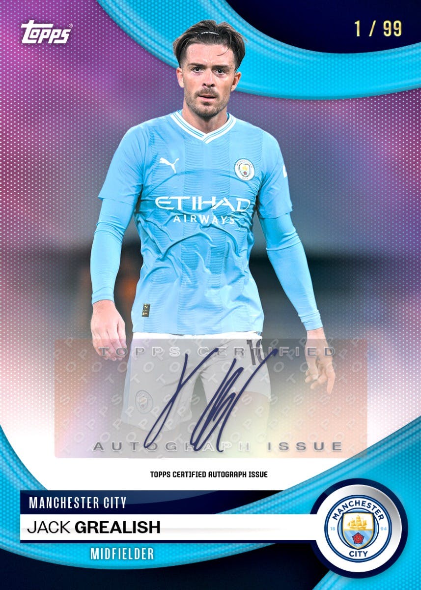 Topps® Manchester City FC Official Team Set 23/24