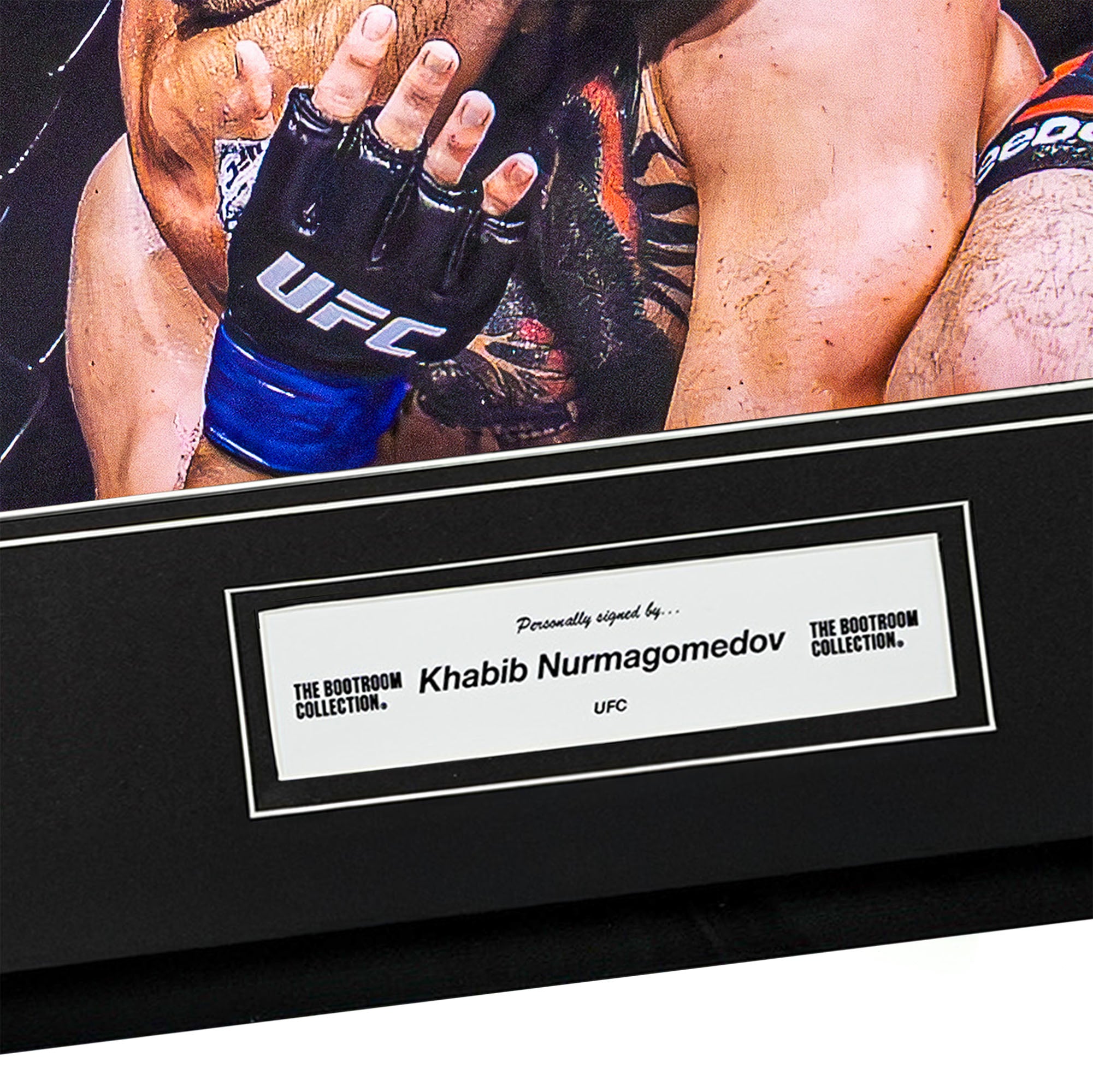 Khabib Nurmagomedov Signed Framed UFC Submission Photograph