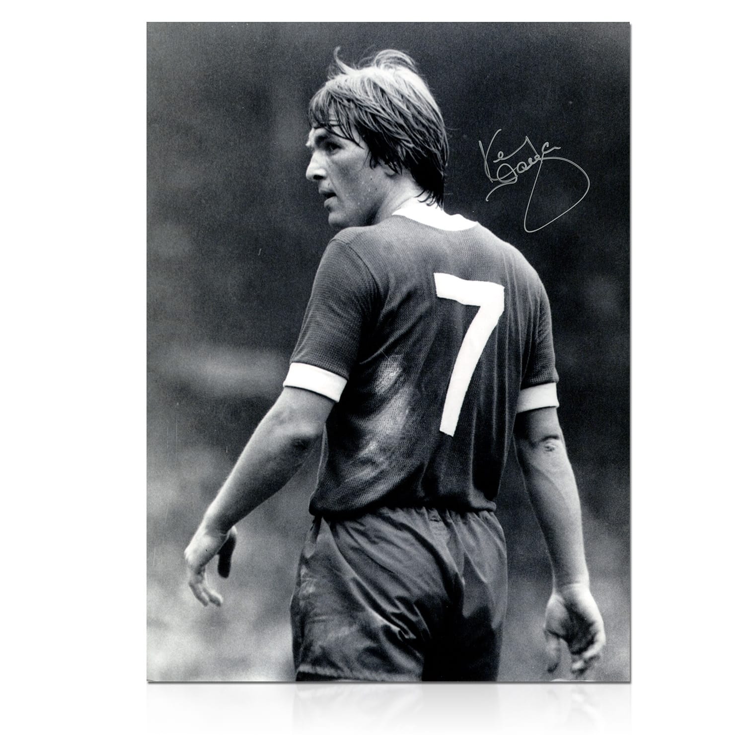 Kenny Dalglish Signed Liverpool Football Photo: King Kenny (FRAMED)