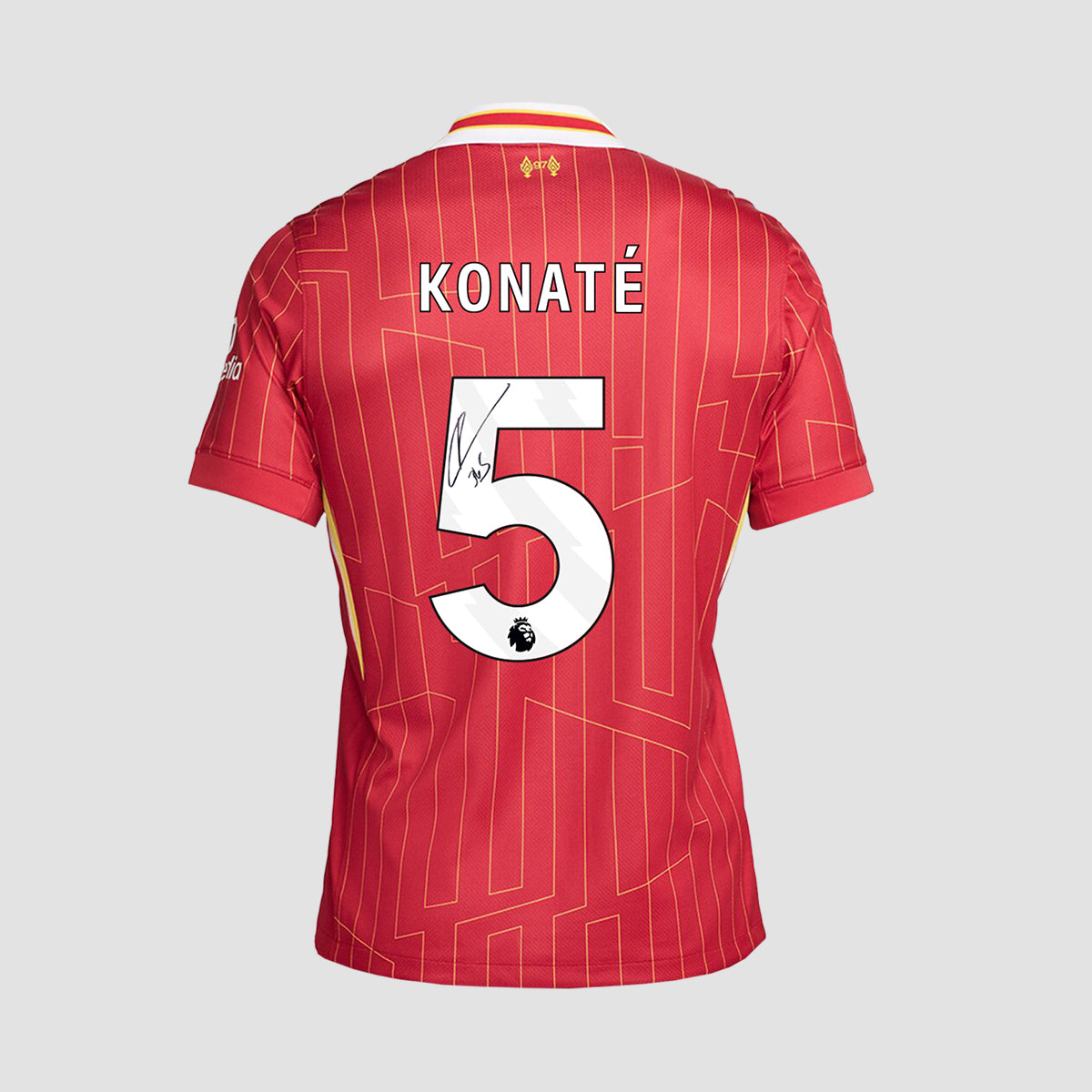 KONATE SIGNED LIVERPOOL FC 24-25 HOME SHIRT