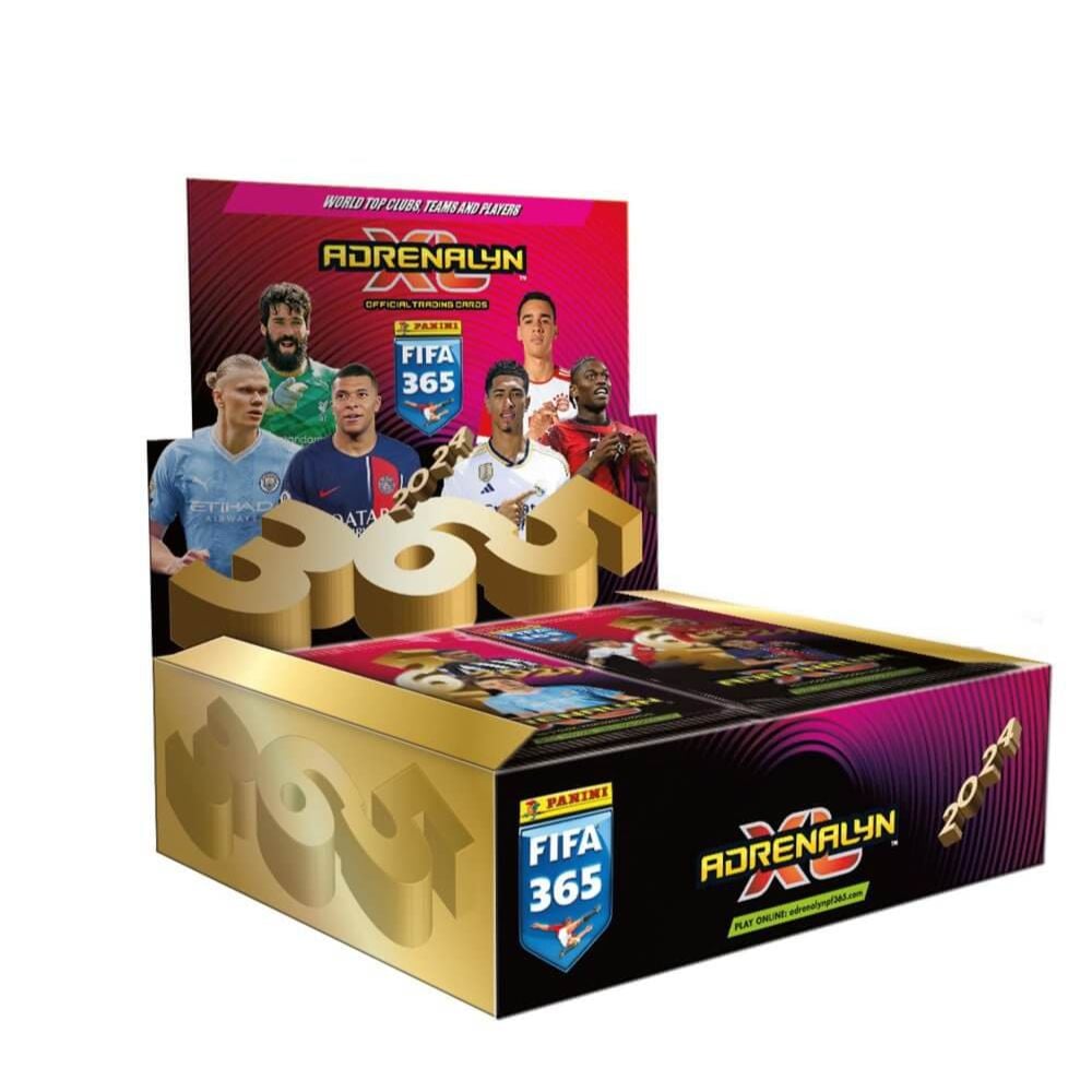 Panini FIFA 365 Adrenalyn 2023-2024 XL Soccer Trading Cards Box