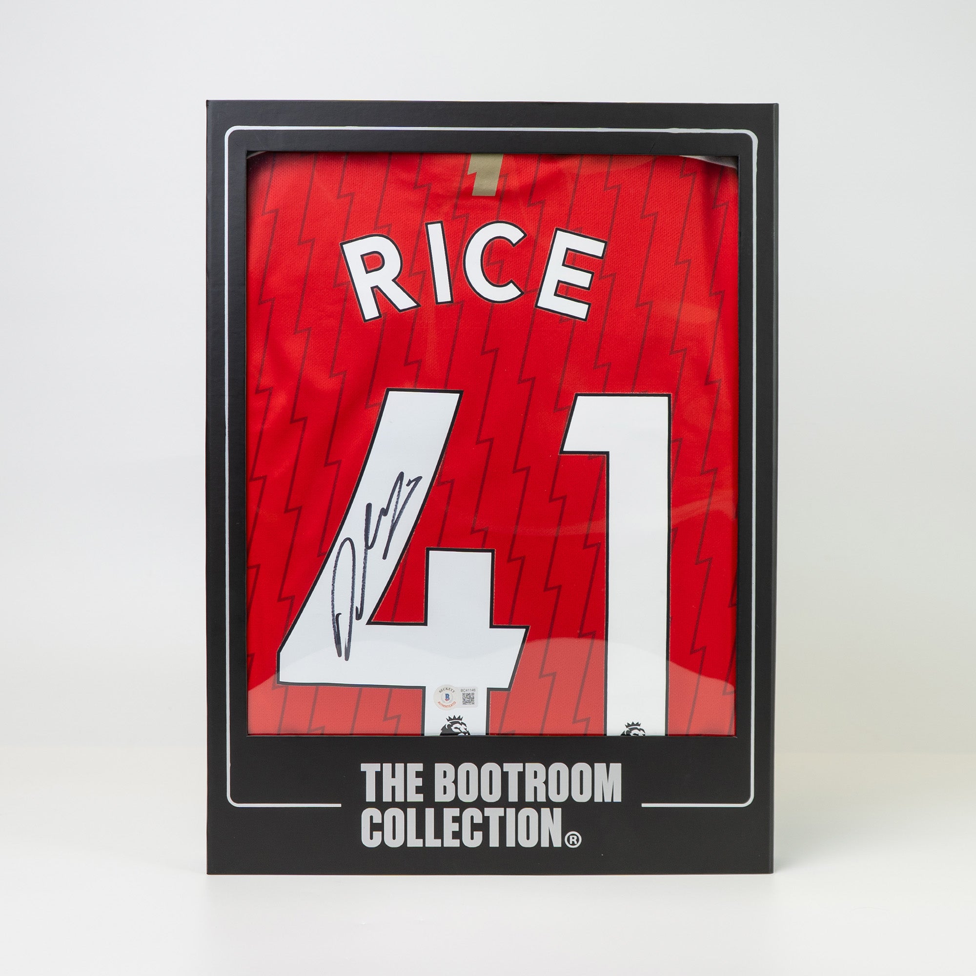 Declan Rice Siggned Arsenal 2023-24 Home Shirt