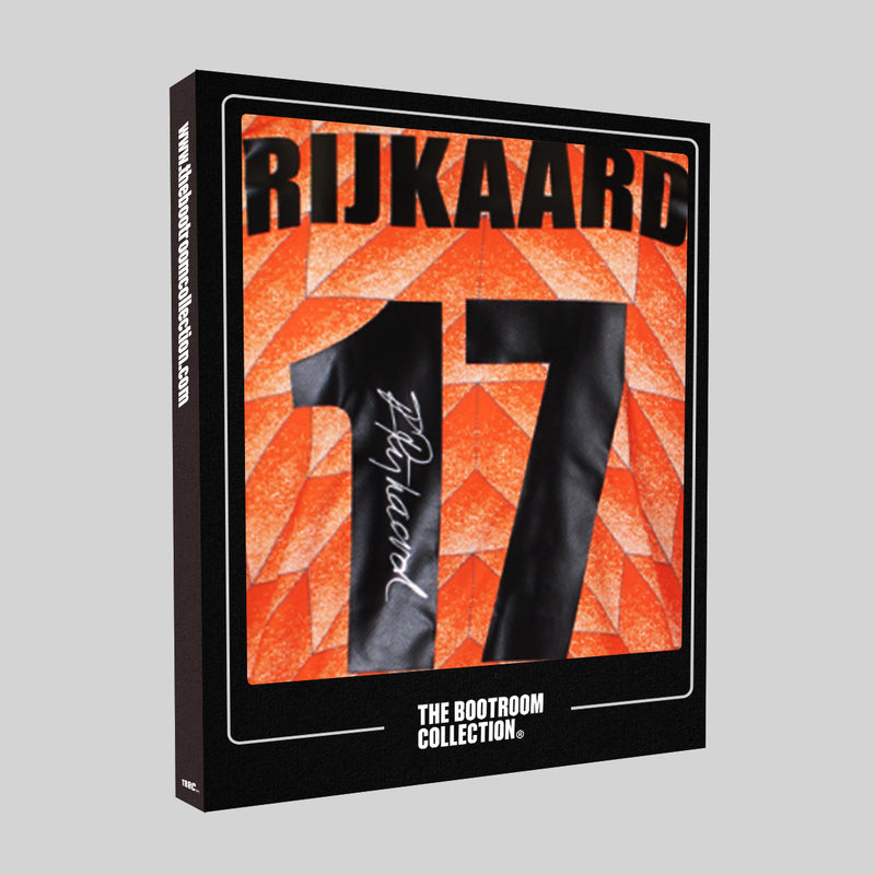 Frank Rijkaard Back Signed Netherlands 1988 Home Shirt