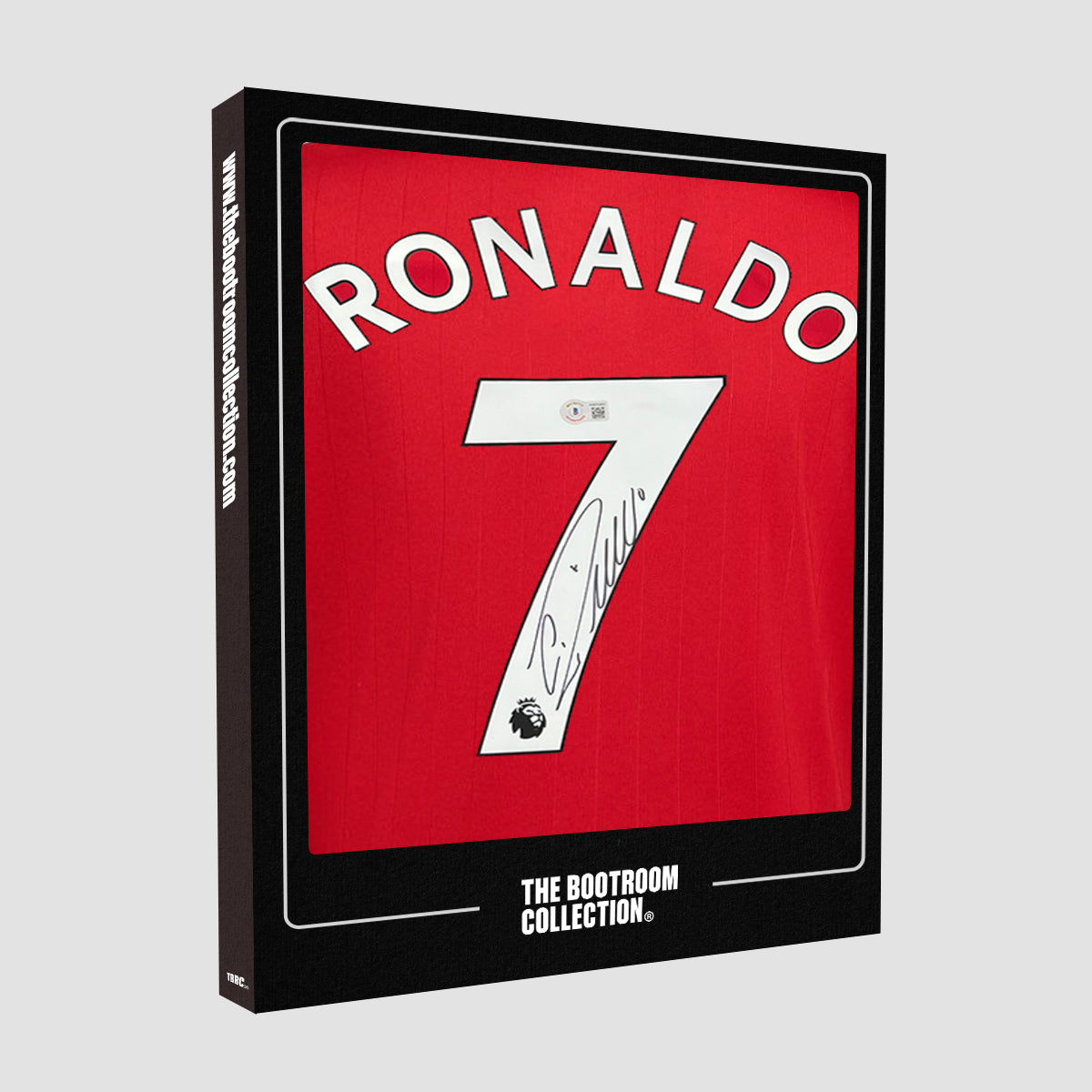 CRISTIANO RONALDO BACK SIGNED MANCHESTER UNITED 2022-2023 HOME JERSEY