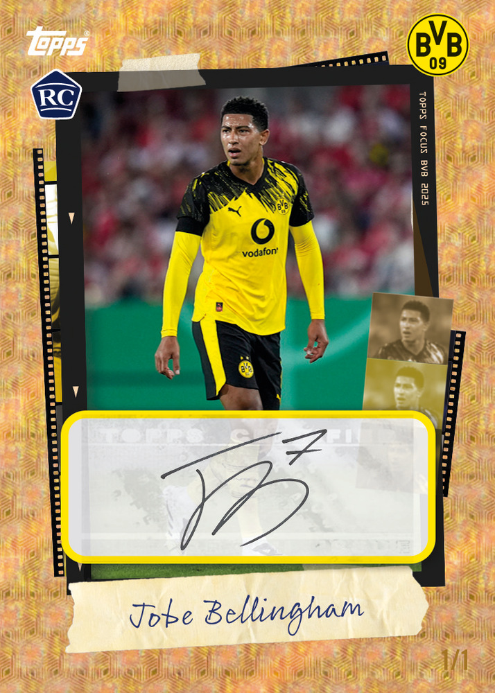 Topps® Focus Borussia Dortmund 2025-26 Trading Cards Deck Box