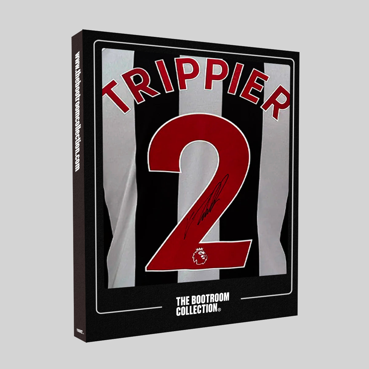 Kieran Trippier Back Signed Newcastle United 2022-23 Home Shirt