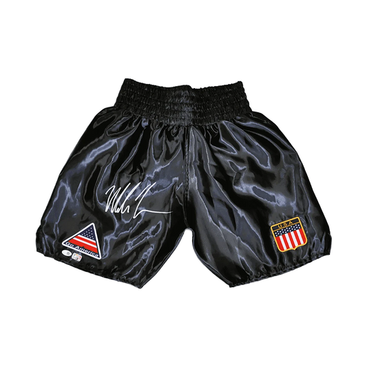 Mike Tyson Autographed Signed Boxing Trunks JSA & Tyson Hologram Authentic