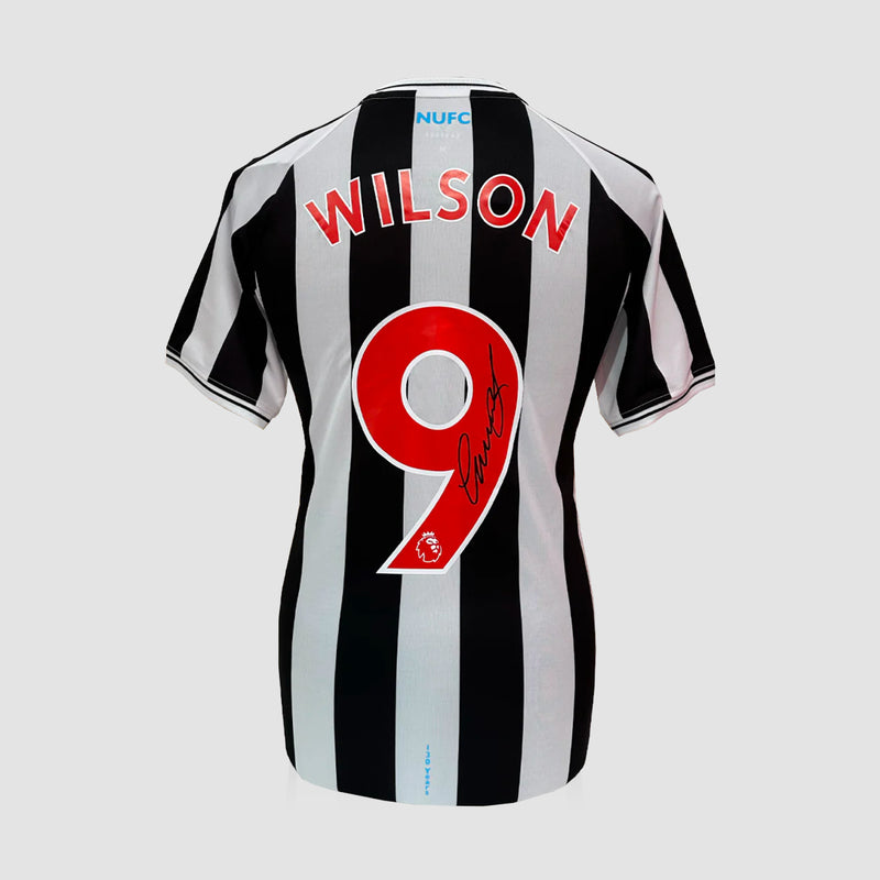 Callum Wilson Back Signed Newcastle United 2022-23 Home Shirt