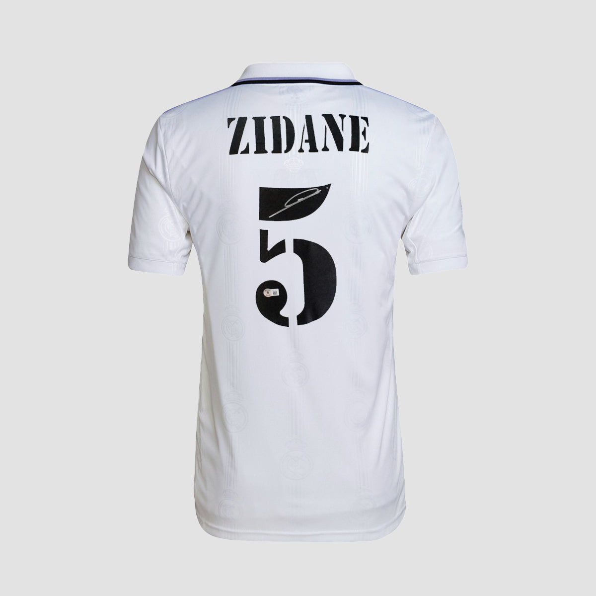 ZINEDINE ZIDANE SIGNED REAL MADRID 2022-23 HOME SHIRT