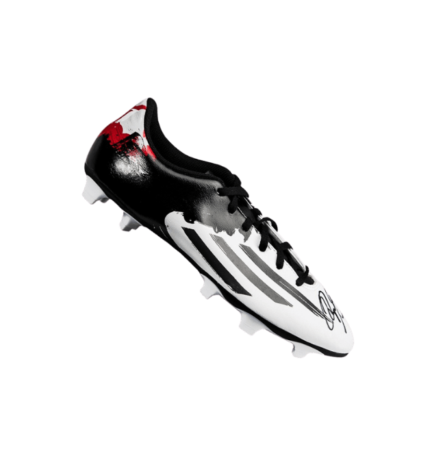 Ryan Giggs Black & White Adidas Boot - The Bootroom Collection