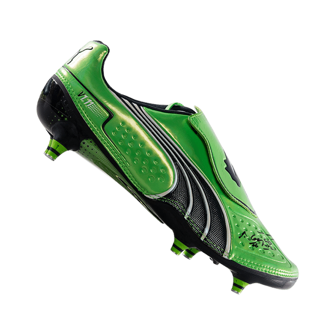 Sergio Aguero Signed Puma V1.11 Boot - The Bootroom Collection