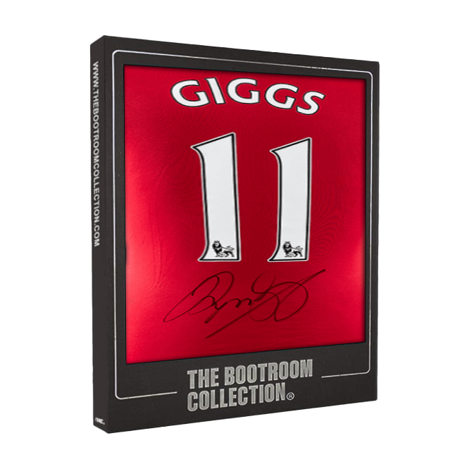 Ryan Giggs Signed 2017-18 Manchester United Home Shirt (Boxed) - The Bootroom Collection
