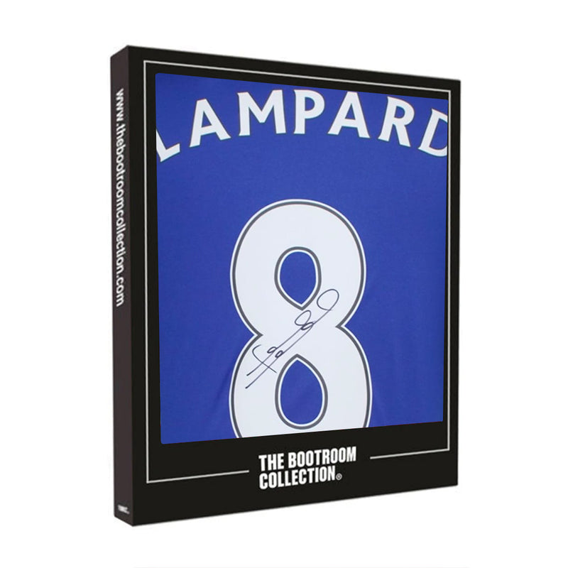 Frank Lampard Signed Chelsea 2006-08 Home Shirt (Boxed)