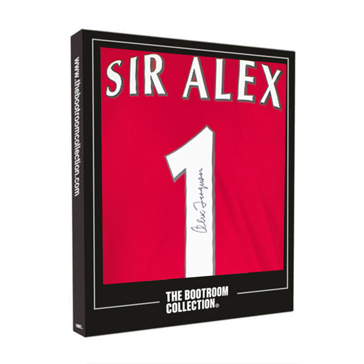 Sir Alex Ferguson Back Signed Manchester United 1999 Home Shirt: Sir Alex 1 (Boxed)