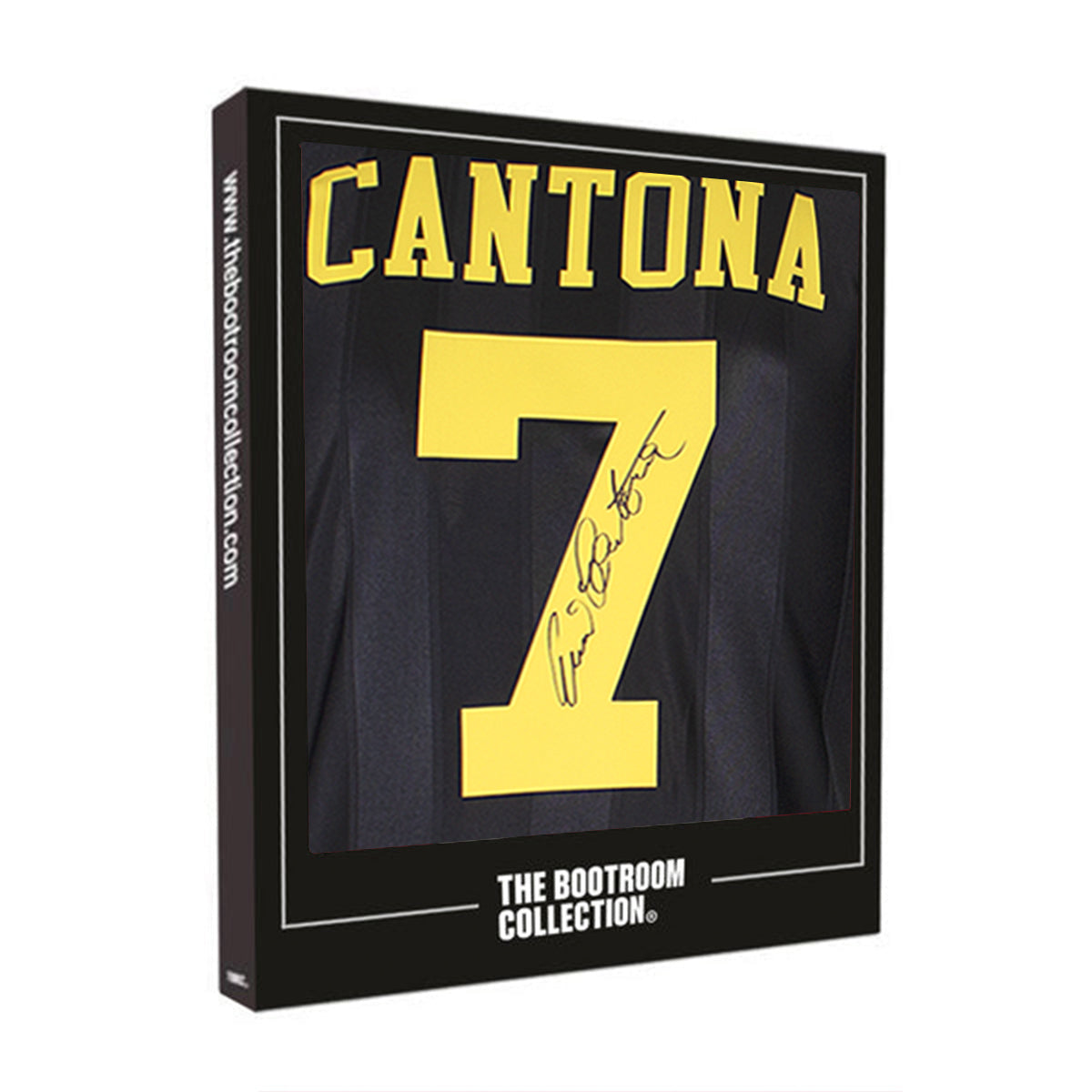 Eric Cantona Back Signed Manchester United 1994-95 Away Shirt (Boxed)
