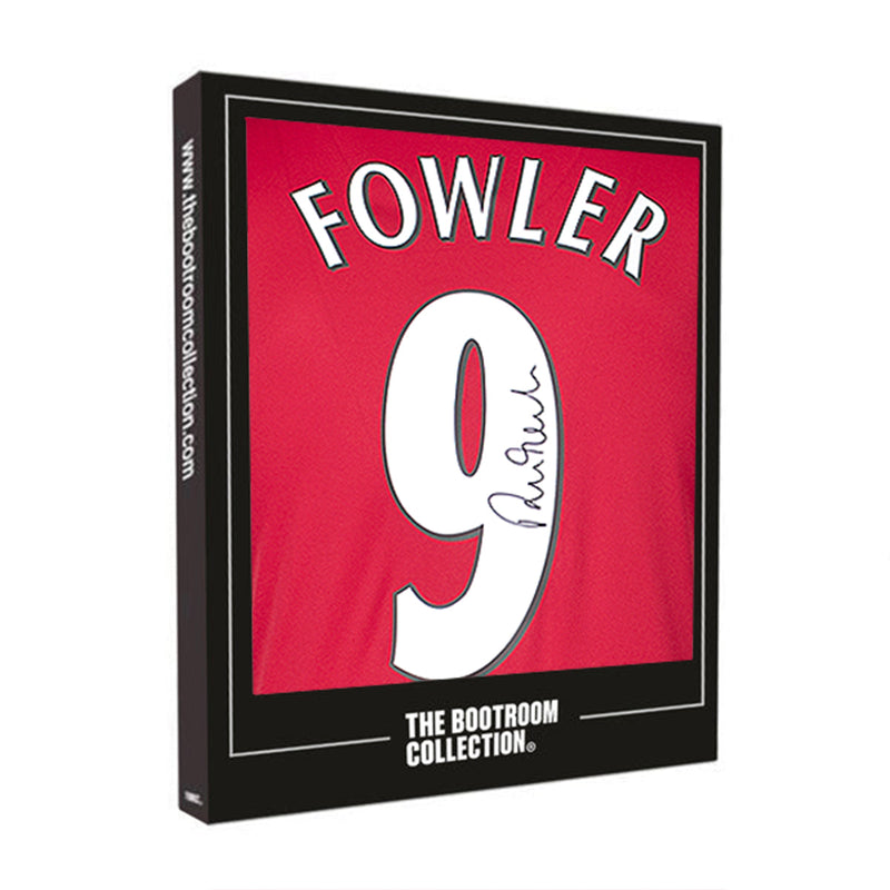 Robbie Fowler Back Signed Liverpool 2000-01 Home Shirt (Boxed) - The Bootroom Collection
