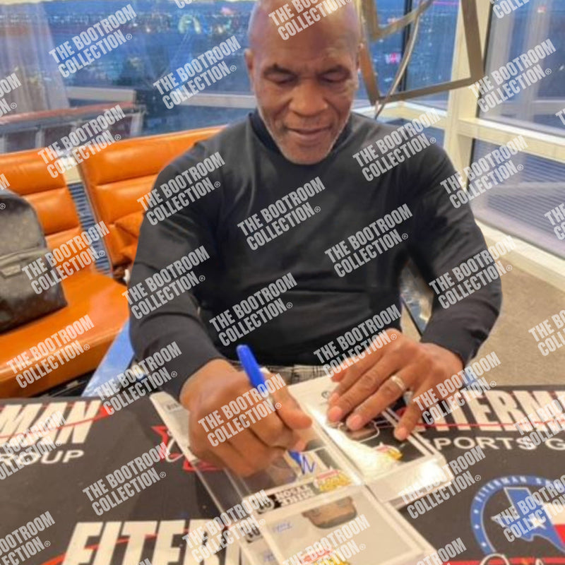 Mike Tyson Signed Boxing Funko Pop