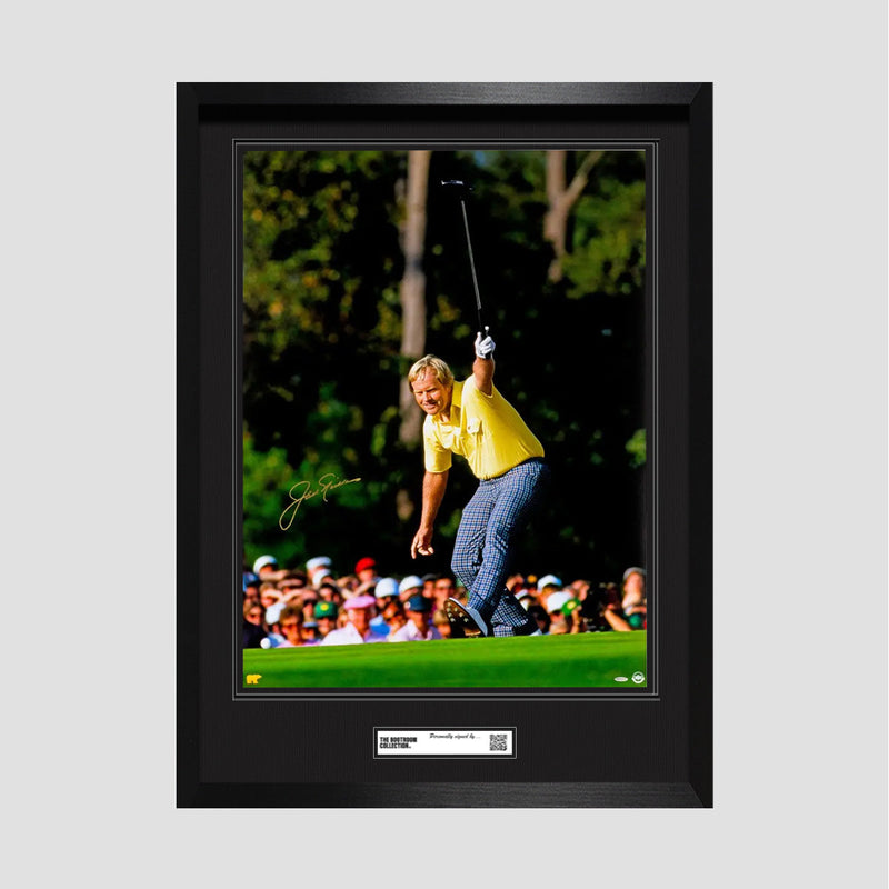 Jack Nicklaus Signed Photo: “Echoes In The Pines” 30x40 (Framed) - The Bootroom Collection
