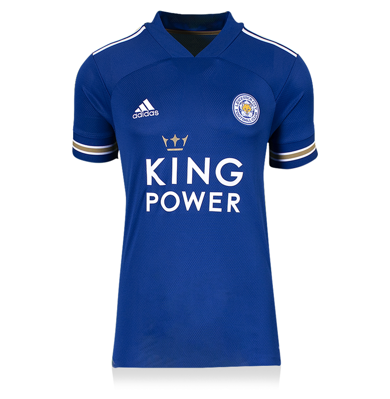 James Maddison Back Signed Leicester City 2020-21 Home Shirt - The Bootroom Collection
