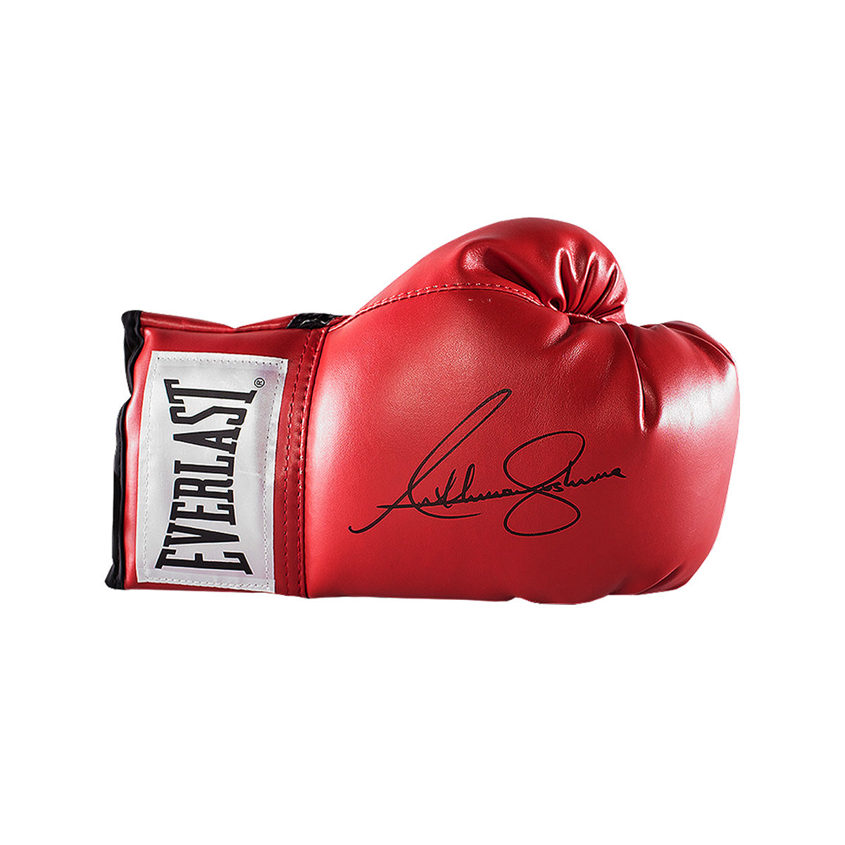 Anthony Joshua Signed Red Everlast Boxing Glove - The Bootroom Collection