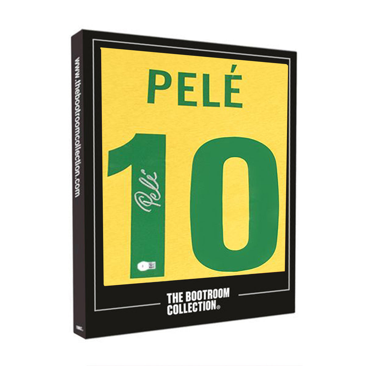 Pele Back Signed 1970 Brazil Home Shirt (Boxed)