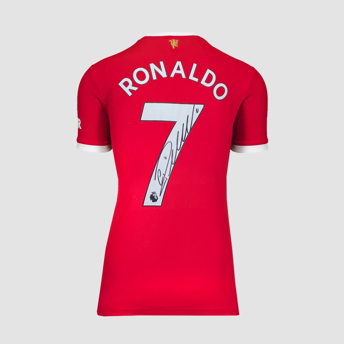 Cristiano Ronaldo Signed Manchester United 2021-22 Home Shirt (Framed)