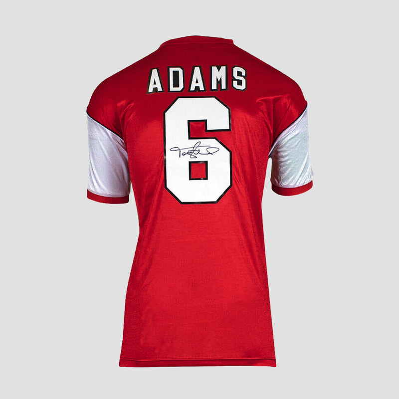 Tony Adams Signed Arsenal Shirt - Number 6 - The Bootroom Collection